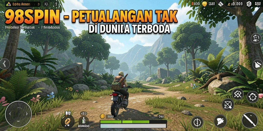 Gameplay seru di dunia terbuka 98SPIN yang penuh petualangan.