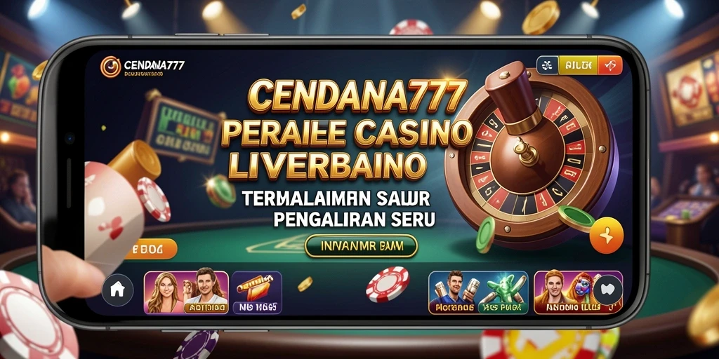 Gameplay Live Casino yang seru dan mendebarkan di CENDANA777.
