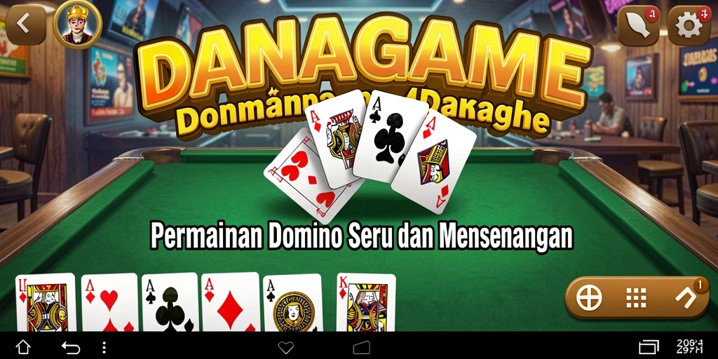 Tampilan gameplay seru DANAGAME yang penuh tantangan.