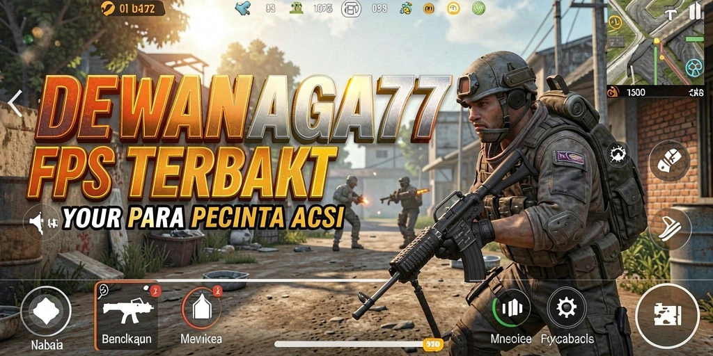 Screenshot menunjukkan aksi menegangkan dalam gameplay DEWANAGA77.
