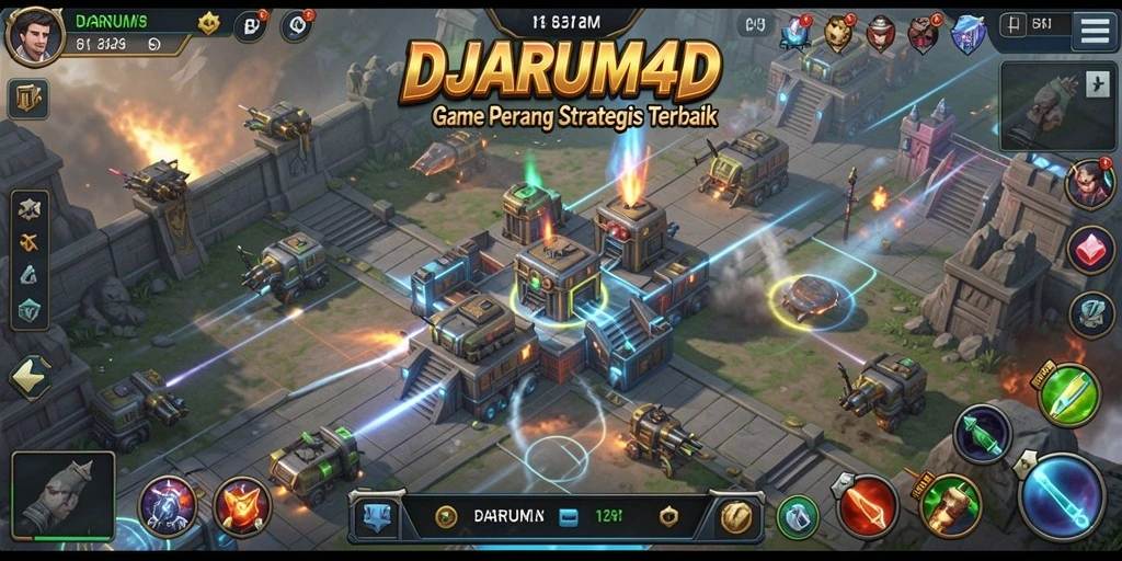 Gameplay seru dalam pertempuran TPS DJARUM4D.