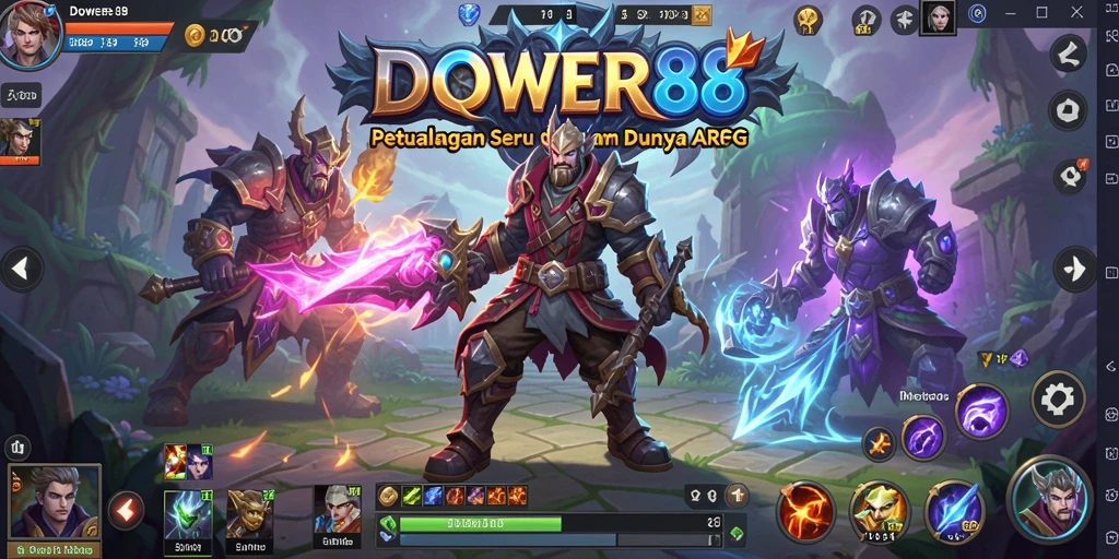 Gameplay DOWER88 yang mendebarkan dalam aksi ARPG.
