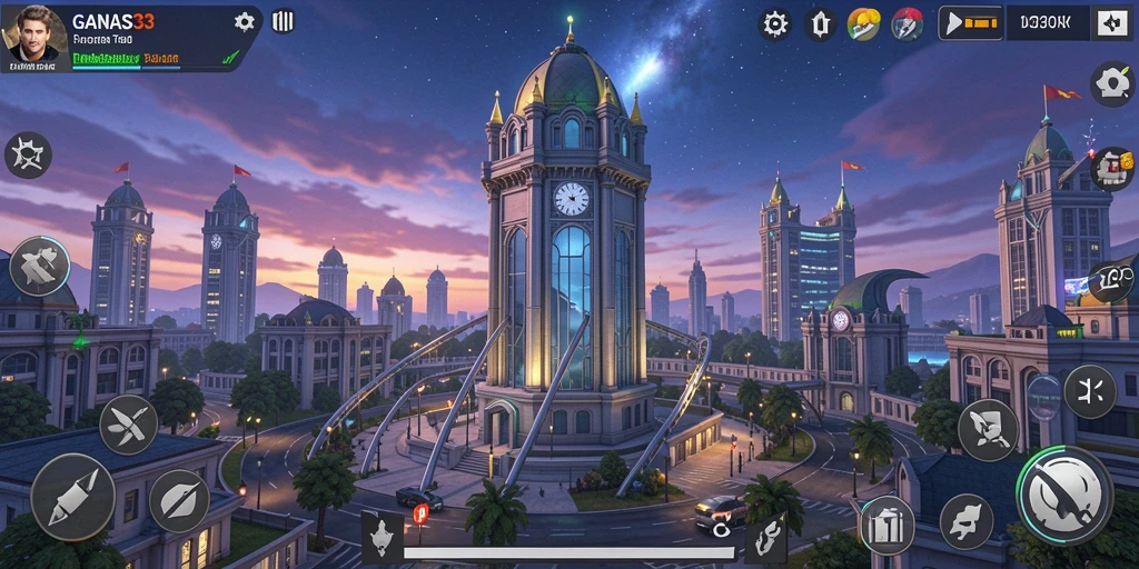 Tampilan gameplay strategi Tower Defense yang mendebarkan.