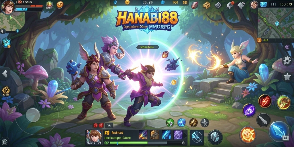 Tampilan gameplay HANABI88 yang seru dan mendebarkan.