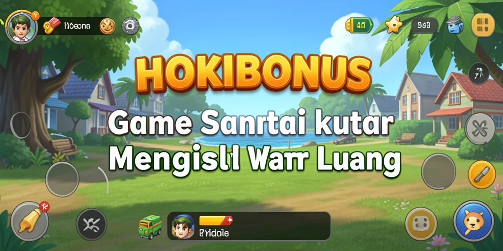 Screenshot gameplay HOKIBONUS menampilkan keseruan bermain dalam berbagai mini game.