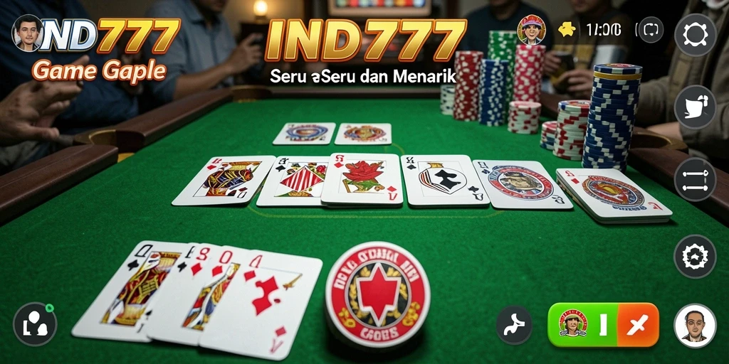 Gameplay IND777 yang menarik dan penuh strategi Gaple.