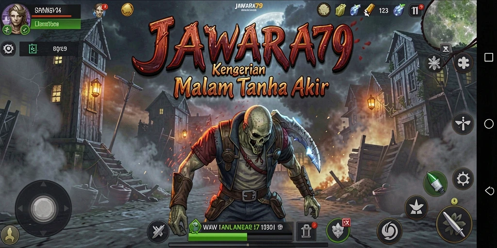 Tangkapan layar menampilkan atmosfer mencekam dari gameplay JAWARA79.