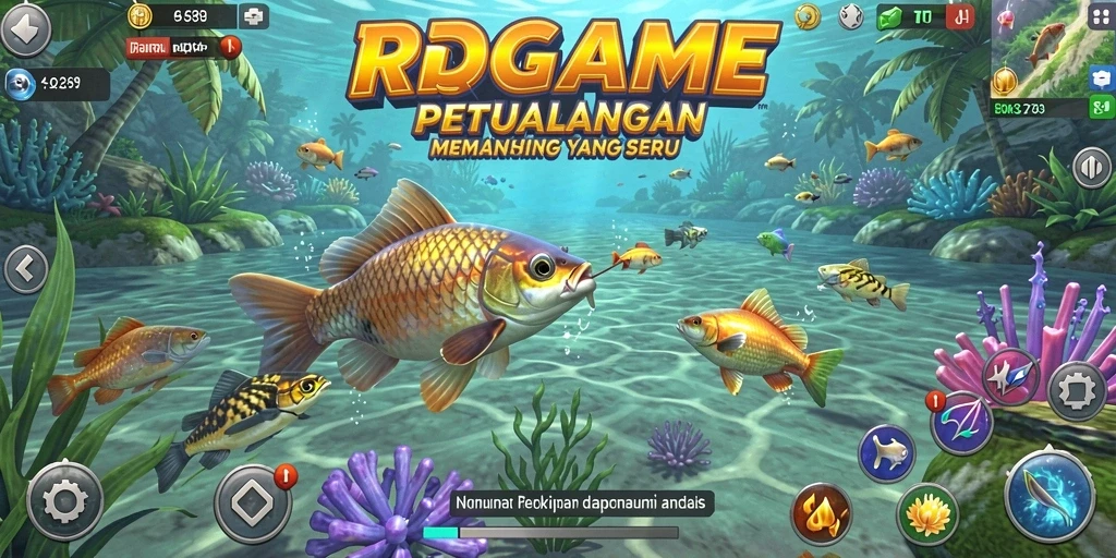 Tangkapan ikan yang menakjubkan dalam RPGAME