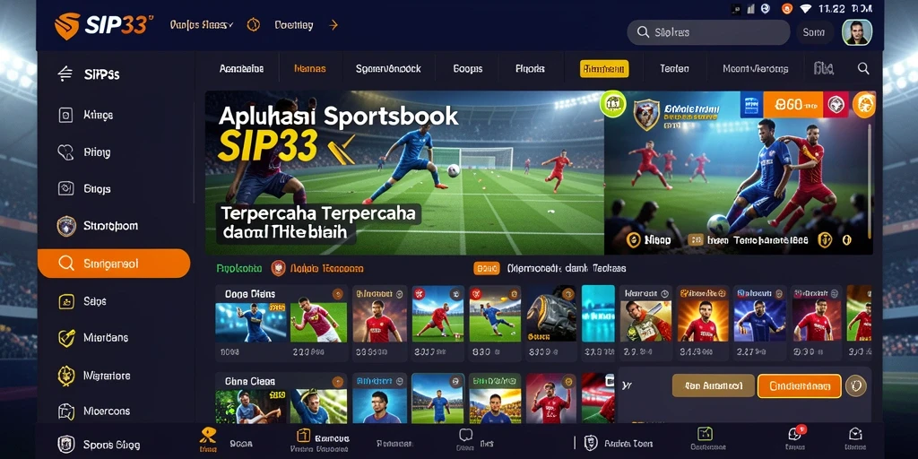 Tampilan gameplay SIP33 yang menarik dengan pilihan taruhan lengkap.