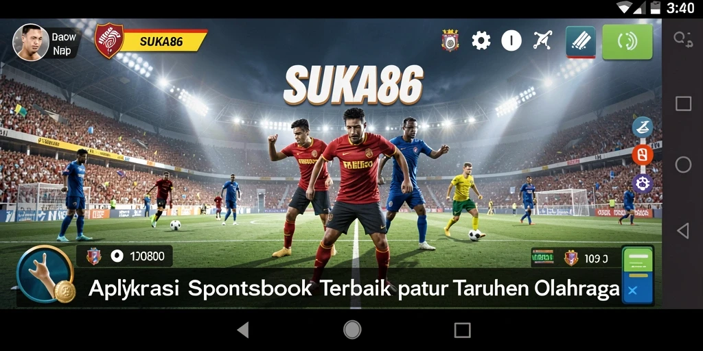 Tampilan menarik dari gameplay SUKA86 yang menawarkan berbagai taruhan olahraga.