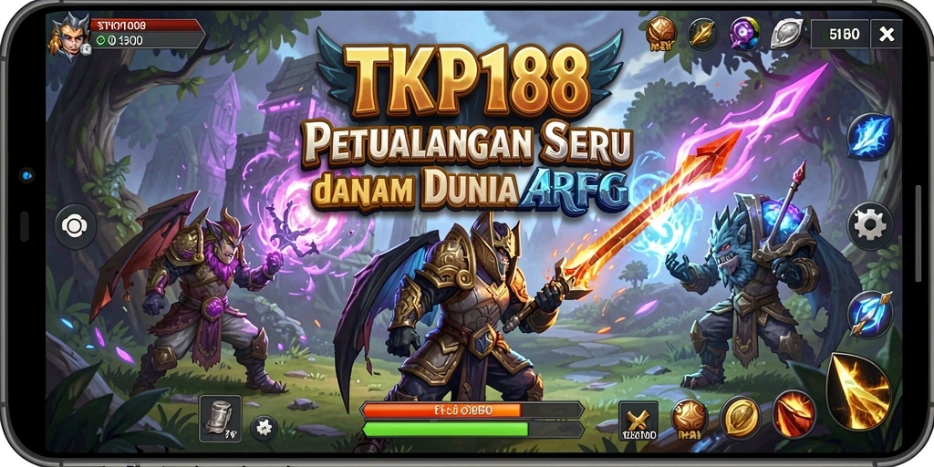 Gameplay seru TKP188 yang penuh aksi dan petualangan.