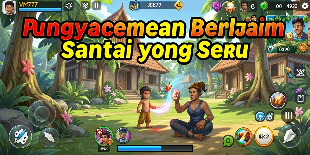 Screenshot gameplay VM777 yang menampilkan keasyikan bermain Casual.