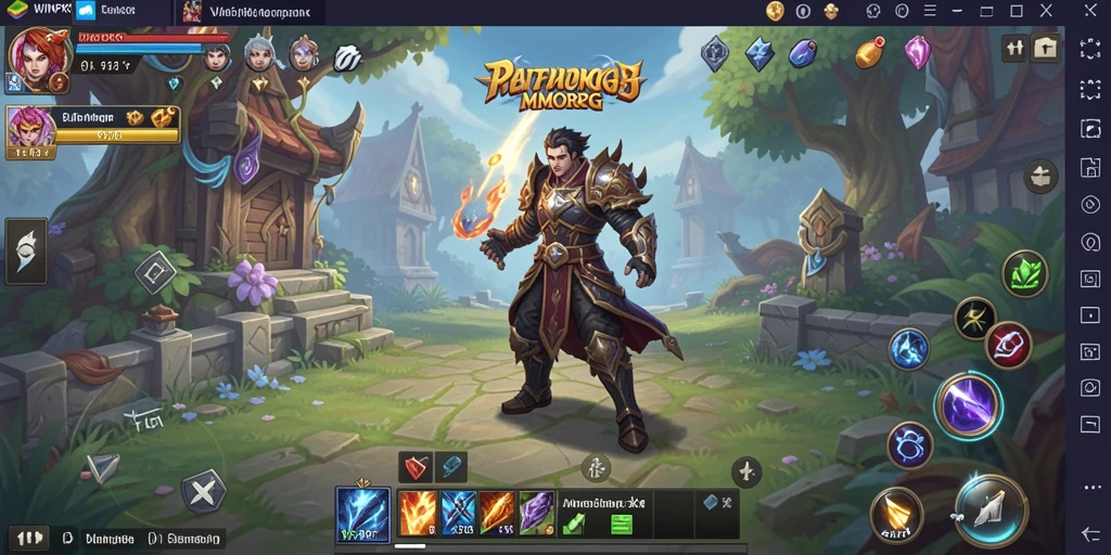 Gameplay epik dalam dunia MMORPG yang menakjubkan.